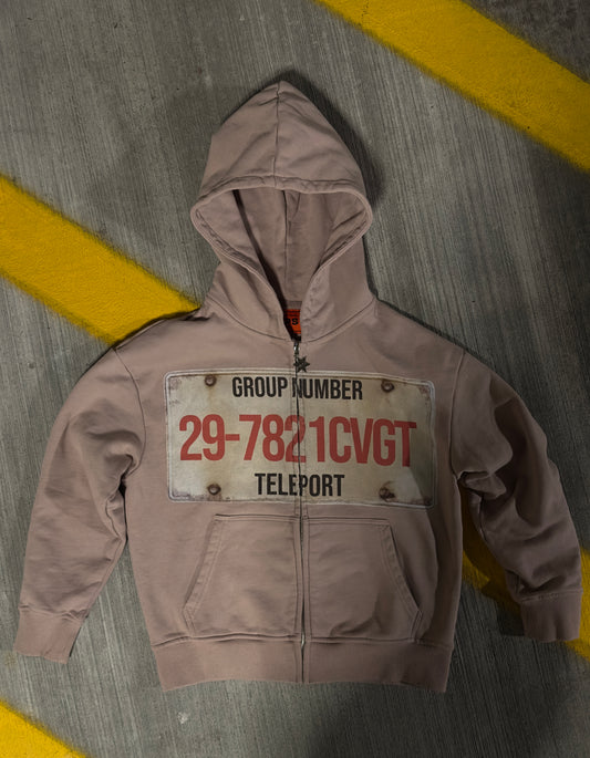 “Group Number” Zip Hoodie